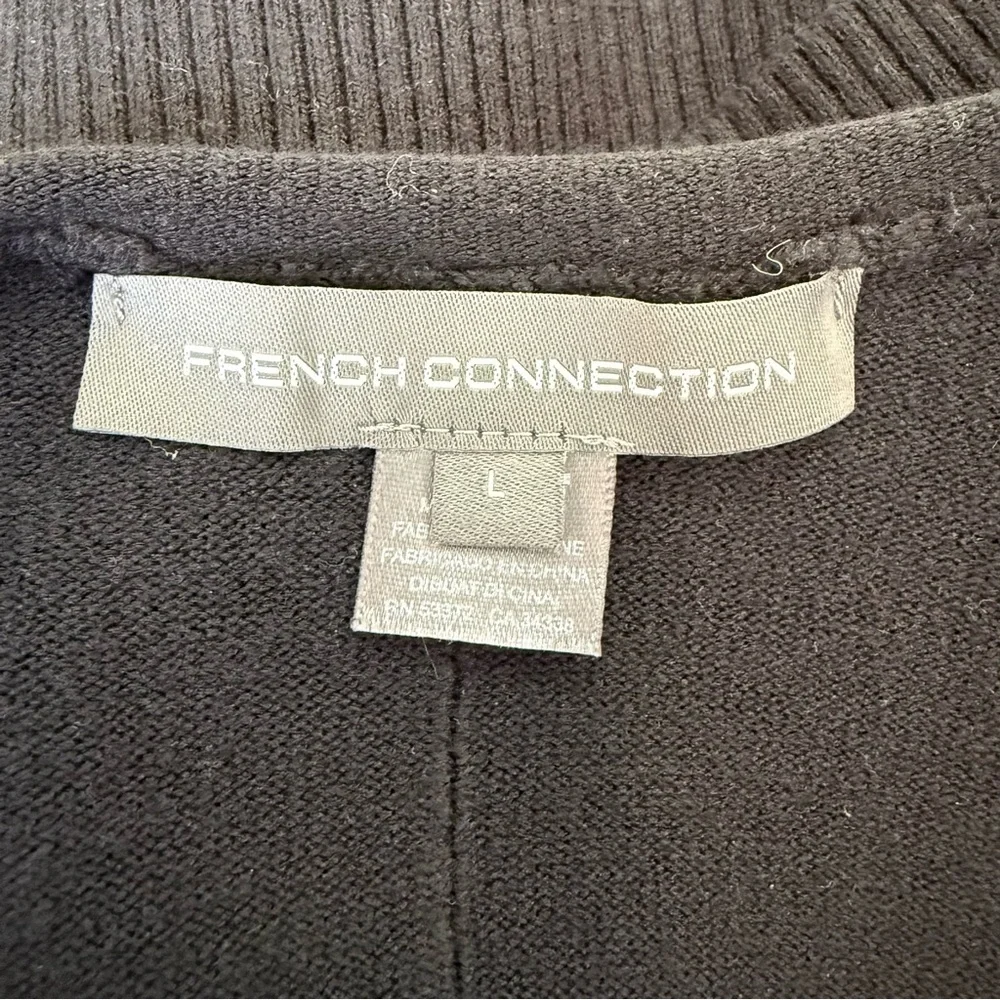 French Connection Black Long Sleeve Sweater - Picture 4 of 4